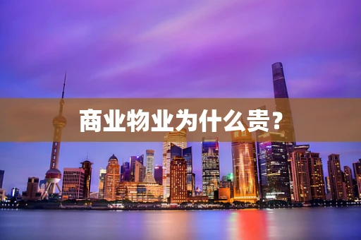 商业物业为什么贵？
