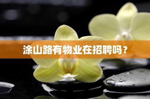 涂山路有物业在招聘吗？