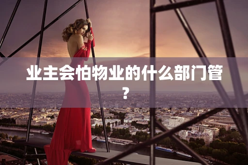 业主会怕物业的什么部门管？
