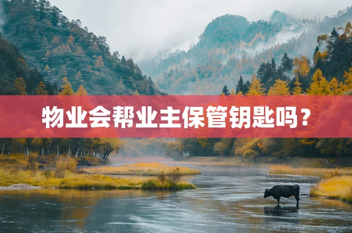 物业会帮业主保管钥匙吗？