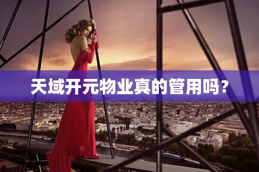 天域开元物业真的管用吗？