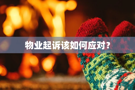 物业起诉该如何应对？