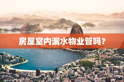 房屋室内漏水物业管吗？