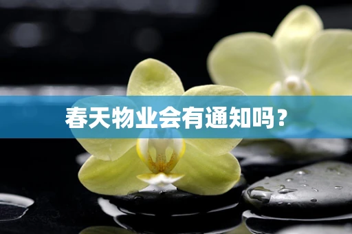 春天物业会有通知吗？