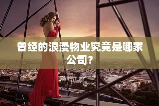 曾经的浪漫物业究竟是哪家公司？