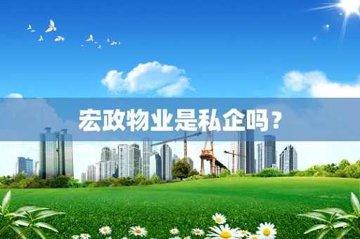 宏政物业是私企吗？
