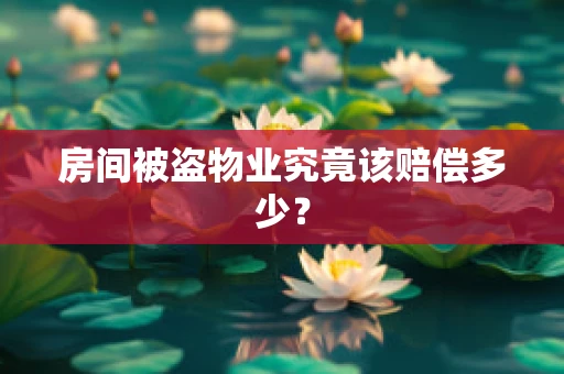 房间被盗物业究竟该赔偿多少？
