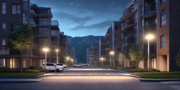 小区物业晚上可以充电吗？