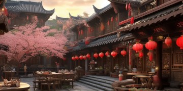 中国还有配备食堂的物业吗？