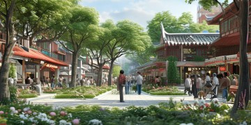 中山的物业可以出租广场吗？
