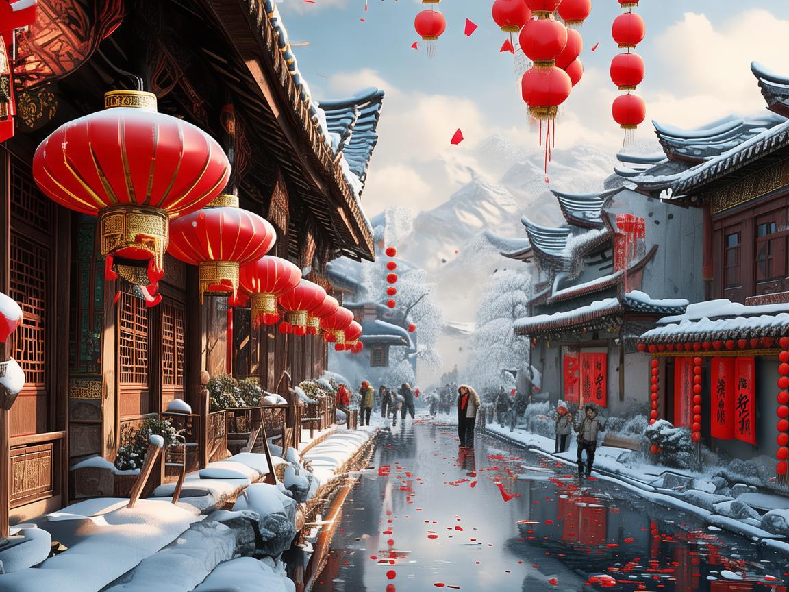 过年物业会送对联吗？