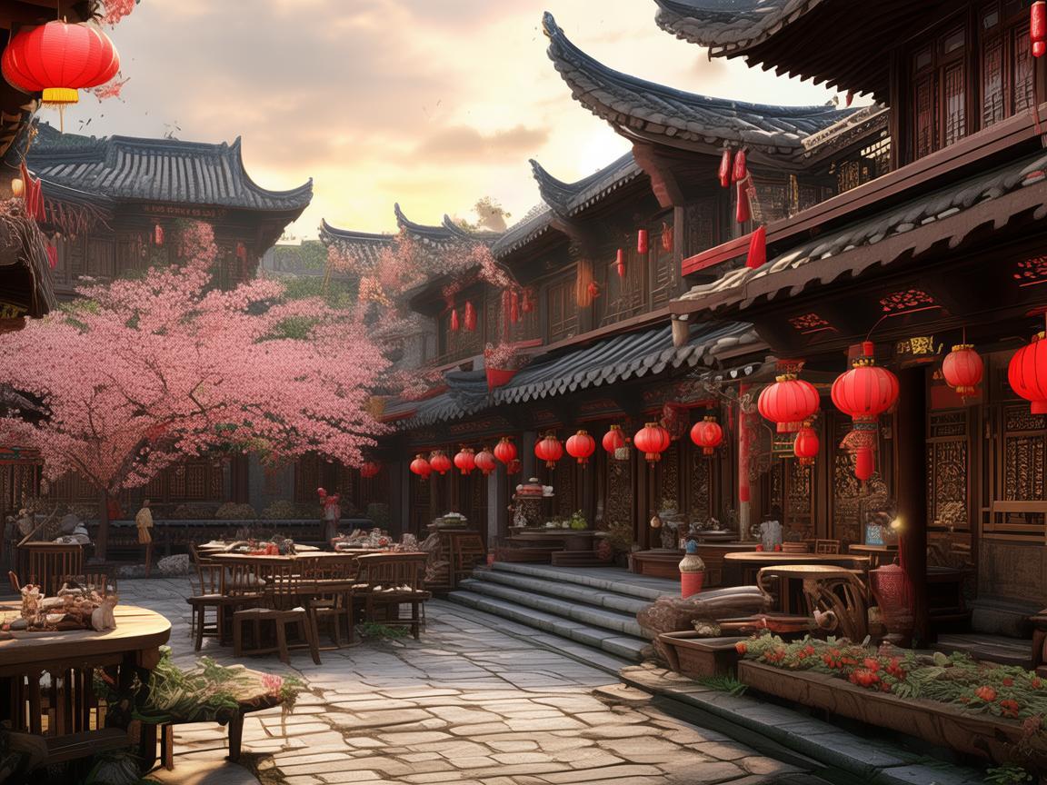 中国还有配备食堂的物业吗？