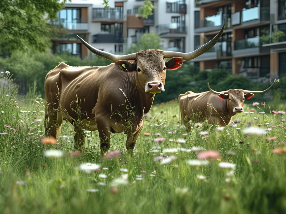 物业小区里真的会有人养牛吗？